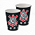 Kit Festa Pratos e Copos para Aniversário Comemoração - Corinthians - 8 un Cada - Festcolor - Imagem 3