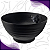 Tigela Ondulada de Melamina Linha Premium Kanpai Leve Resistente - Preto - 1000mL - 17,8cm - Bestfer - Imagem 2
