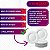 Kit 10 Pratos Raso Redondo Branco de Melamina 28cm Leve Resistente - Bestfer - Imagem 3