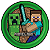 Kit Festa Pratos e Copos para Aniversário Comemoração - Jogo Minecraft - 8 un Cada - Festcolor - Imagem 3