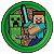 Kit Festa Pratos e Copos para Aniversário Comemoração - Jogo Minecraft - 16 un Cada - Festcolor - Imagem 2