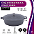 Caçarola Baixa com Tampa 28cm Cook&chef Tradicional Elétrico Indução - Capacidade 4,6L - Mimo Style - Imagem 3