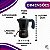 Cafeteira Italiana de Alumínio Manhattan Preta 450ml 9 Xícaras Café Expresso Cozinha - Hauskraft - Imagem 3