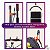 Kit 3 Suporte Multiuso Aço Para Parede Suporta Até 23kg Bike Mangueira Escada Bestfer - Imagem 4