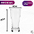Copo de Vidro Ideal para Cerveja Pilsen Chopp Tulipa Incolor Transparente - 200ml - Class Home - Imagem 3