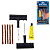 Kit para Reparo de Pneu sem Câmara para Moto Carro Bicicleta Bike - 8 Peças - Western - Imagem 1