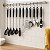 Kit 10 Ganchos Tipo S em Inox Suporte Para Cozinha Armários Casa Uny Home - Imagem 4