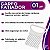 Garfo Fatiador De Vegetais Legumes Frutas Em Plástico Com Aço Inox Unyhome - Imagem 2
