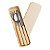 Kit Jogo Talheres Garfo Faca Colher Inox Estojo Cabo Biodegradável Marmita Trabalho Viagens Uny Home - Imagem 1