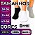 Kit 12 Pares Meias Premium Soquete Cano Curto em Algodão e Poliéster 30-46 Unissex Union Socks - Imagem 2