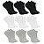 Kit 9 Pares Meias Premium Soquete Cano Curto em Algodão e Poliéster 30-46 Unissex Union Socks - Imagem 1