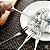 Kit 6 Mini Garfos Aço Inox Coração Para Petiscos Aperitivos Fondue Uny Home - Imagem 6
