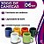 Jogo 6 Canecas de Cerâmica Coloridas Café Chá 85ml Mesa Posta - Class Home - Imagem 2