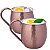Kit 2 Canecas Moscow Mule Aço Inox Martelada Coquetéis Drink Bar Barman 500ml Class Home - Imagem 1