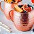 Kit 2 Canecas Moscow Mule Aço Inox Martelada Coquetéis Drink Bar Barman 500ml Class Home - Imagem 4