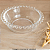 Conjunto 3 Bowls Tigelas de Cristal Pearl Sobremesa Molhos Mesa Posta - 14cm x 4,5cm - Wolff - Imagem 5