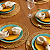 Kit 6 Lugar Jogo Americano Natural Trançado Para Mesa de Jantar Posta Cozinha - 38cm - WolfF - Imagem 5