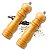 Kit 2 Moedor Manual de Pimenta e Sal Condimentos Temperos Grãos Com Ajuste MDF 21cm Uny Home - Imagem 1