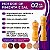 Kit 2 Moedor Manual de Pimenta e Sal P e M Condimentos Temperos Grãos MDF 21cm e 15cm Uny Home - Imagem 2