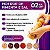 Kit 2 Moedor Manual de Pimenta e Sal Condimentos Temperos Grãos Com Ajuste MDF 15cm Uny Home - Imagem 2