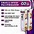 Kit 2 Frasco Spray Pulverizador Borrifador Para Azeite e Vinagre 100ml Vidro e Inox Cozinha Uny Home - Imagem 2