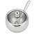 Açucareiro com Colher em Aço Inox e Tampa de Vidro 260ml Uny Home - Imagem 1