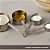 Kit 4 Copos de Medição em Aço Inox Profissional Cozinha Confeitaria Culinária Uny Home - Imagem 3