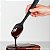 Espátula de Silicone Preta Multiuso Culinária Cozinha Confeitaria Não Risca Panela 28,5cm Uny Home - Imagem 5
