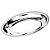 Travessa Oval Funda Aço Inox 21cm Para Servir Alimentos Porções Cozinha Restaurante - Ke Home - Imagem 1