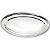Travessa Oval Rasa Aço Inox 30cm Para Servir Alimentos Porções Cozinha Restaurante - Ke Home - Imagem 1