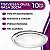 Kit 10 Travessas Oval Rasa Aço Inox 30cm Para Servir Alimentos Porções Cozinha Restaurante - Ke Home - Imagem 2