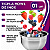 Tigela Mixing Bowl De Inox Redondo 30cm Para Preparo Cozinha Salada Confeitaria - XXG - Ke Home - Imagem 2