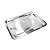 Bandeja Retangular de Inox 36x27cm Ideal para Servir Acomodar Alimentos E Bebidas - M - Ke Home - Imagem 1