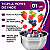 Tigela Mixing Bowl De Inox Redondo 26cm Para Preparo Cozinha Salada Confeitaria - G - Ke Home - Imagem 2