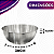 Saladeira Escovada Bowl Tigela de Aço Inox para Servir Saladas Preparo de Alimentos 30cm - Ke Home - Imagem 3