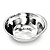Tigela Bacia Bowl De Inox Redonda com Capacidade de 500mL Cozinha - 16cm - Ke Home - Imagem 1