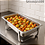 Kit Cuba Com Tampa Gastronômica Aço Inox 1/1 Para Buffet Rechauds Self Service Restaurante - KeHome - Imagem 4