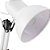 Luminária de Mesa Kovy E27 Branco Garra | MB Led Iluminação 2400 - Imagem 4