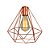 Pendente Diamante Aramado E27 Ø28x28cm Rose Gold | Adn+ 1497 - Imagem 2
