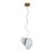 Pendente Led Boulder 2x8W 3000K 540lm IP20 Branco e Dourado | Bella BOU1PD01BR022 - Imagem 3