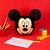 Luminária de Mesa Disney Mickey Cartoon Polietileno e Polipropileno 32x25x17cm | Usare 2440 - Imagem 1