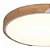 Plafon Wood Redondo Ø50cm 72W 3000K - Madeira e Branco | Skylight SKY-4038R5BR - Imagem 2