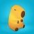 Luminária de Mesa Capivara Baby Polietileno 23x15x18cm | Usare 2528 - Imagem 1