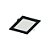 Painel de Embutir Quadrada LED 6W 3000K Jet Black | Saveenergy SE-240.1992 - Imagem 2