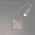 Arandela Led Evy IP20 3W 3000K Branca | Nordecor 2054 - Imagem 2