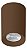Plafon de Sobrepor Tower Face Recuado Redondo Dicroica PAR16 (A) 11cm x (D) 7,2cm Termoplástico Marrom - Save Energy SE-385.2543 - Imagem 1