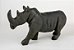 Escultura de cerâmica Rinoceronte - Silvana Tinelli - Imagem 2