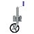 Pedestal Roda P/ Carreta Reboque 80 Kg Barco Lancha Jetski - Imagem 1