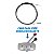 Cabo de Comando P/ Manete Framar Motor Mercury Marine 10 a 14 Pés Ger 1 - Imagem 2