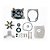 Kit Reparo Bomba Água Para Motor Evinrude 40-50-60 HP 439077 - Imagem 7